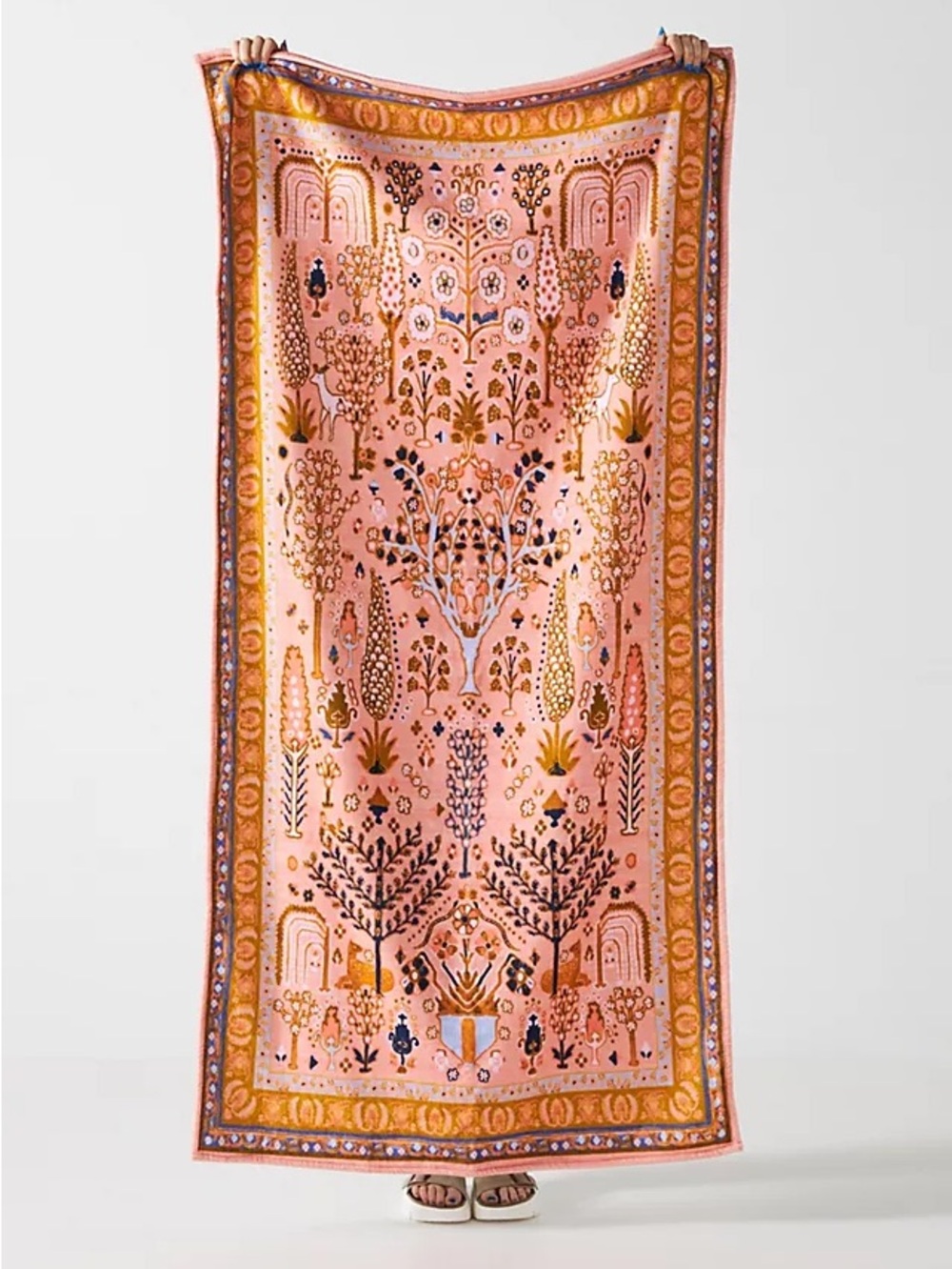 ANTHROPOLOGIE Camille Velour Beach Towel